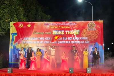 Một tiết mục biểu diễn trong Chương trình nghệ thuật 