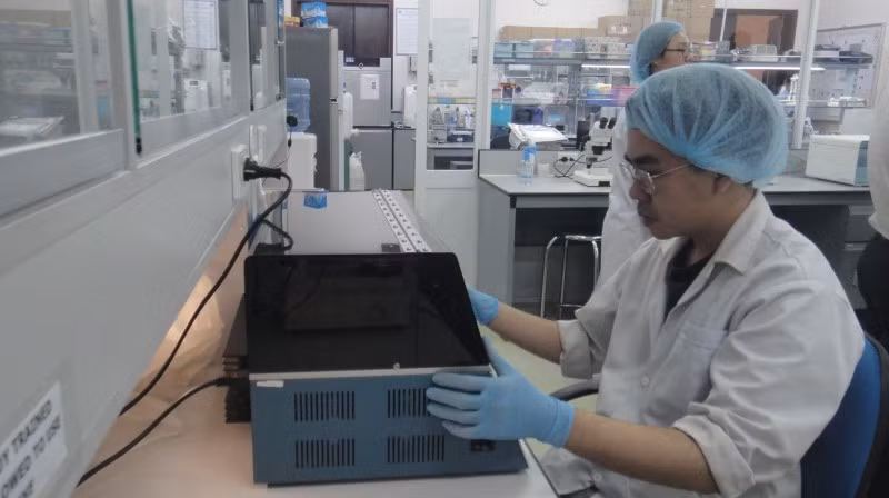 Hoạt động nghiên cứu khoa học tại Đại học Quốc gia Thành phố Hồ Chí Minh.