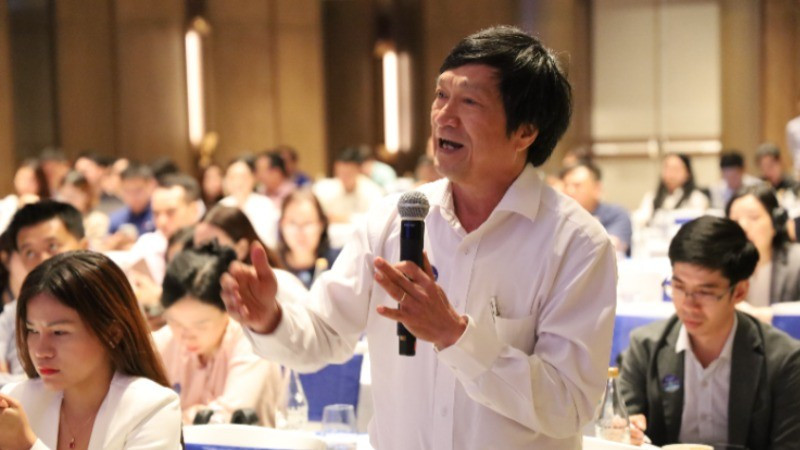 Đại biểu phát biểu tại hội thảo. kcn-4135.jpg