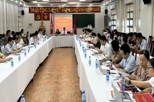 Một góc quang cảnh hội thảo.