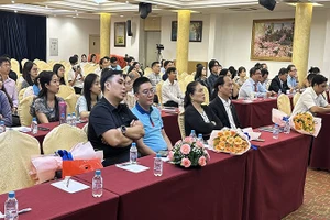 Một góc quang cảnh buổi tập huấn.