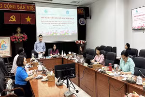 Một góc quang cảnh hội nghị.