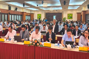 Một góc quang cảnh hội nghị.