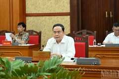 Chủ tịch Quốc hội Trần Thanh Mẫn phát biểu mở đầu cuộc làm việc.