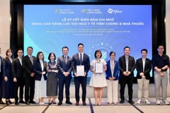 Quang cảnh Lễ ký kết hợp tác.