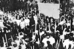 Khởi nghĩa giành chính quyền ở Sài Gòn ngày 25/8/1945. (Ảnh tư liệu)