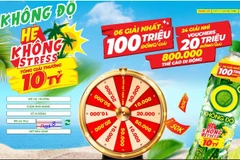 Nhanh tay giải nhiệt với Trà xanh không độ và tham gia chương trình khuyến mãi “Không độ hè không stress” để trúng các giải thưởng cực khủng.