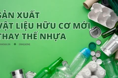 Sản xuất vật liệu hữu cơ mới thay thế nhựa