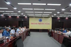 Đoàn công tác làm việc về quản lý đê điều, hồ đập và vận hành thủy điện điều tiết lũ trên địa bàn thành phố Đà Nẵng.