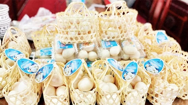 Trứng vịt biển Đông Xuyên đạt OCOP 4 sao, đã có mặt tại 17 tỉnh, thành phố.