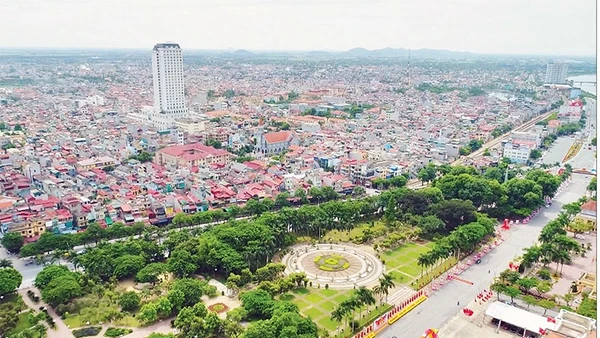 Một góc phường Phủ Lý, tỉnh Ninh Bình.