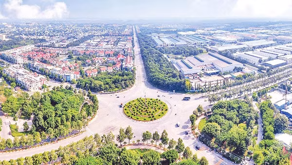 Một góc Khu công nghiệp Mỹ Phước, Thành phố Hồ Chí Minh (Ảnh CTV)