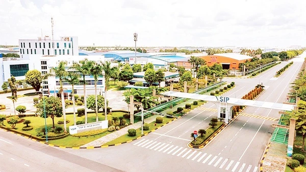 Một góc Khu công nghiệp VSIP II, Thành phố Hồ Chí Minh. (Ảnh Cộng tác viên)