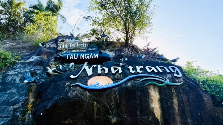 Khu du lịch Tàu ngầm Nha Trang Impression là điểm đến mới giàu dấu ấn sáng tạo. (Ảnh: HÙNG HUY)