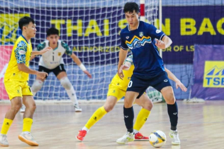 Thái Sơn Nam nhanh chóng trở lại ngôi đầu bảng ở giải Futsal HDBank Vô địch quốc gia 2025 sau trận thắng trước Sài Gòn TiTans 5-1.