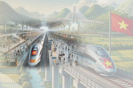 Đoàn tàu tốc hành băng về phía tương lai