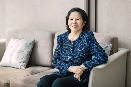 Bà Mai Kiều Liên - Thành viên Hội đồng quản trị kiêm Tổng Giám đốc Vinamilk. (Ảnh: Minh Anh)