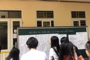 Hà Nội công bố điểm chuẩn trúng tuyển vào lớp 10 công lập