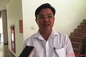 Ông Hoàng Văn Thức, Phó Tổng cục trưởng Môi trường.