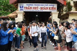 Kỳ thi vào lớp 10 THPT của Hà Nội năm học 2019-2020 (Ảnh: THUỶ NGUYÊN)