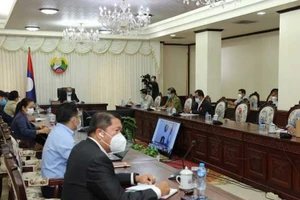 Chiều 28-4, LTF Covid-19 họp nhằm tìm biện pháp ưu tiên dập dịch Covid-19. (Ảnh: Pasaxon)