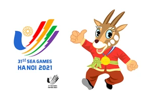Biểu trưng và linh vật của SEA Games 31 tổ chức tại Hà Nội.