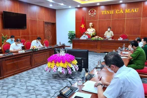 Ban Chỉ đạo phòng, chống dịch tỉnh Cà Mau họp khẩn cấp xử lý tình hình F0 đang tăng cao ở thành phố Cà Mau.