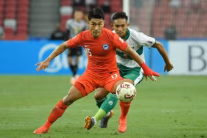 Tiền vệ gốc Hàn Quốc, Song Ui Young là nhân tố gây đột biến của Singapore. (Ảnh: Getty).