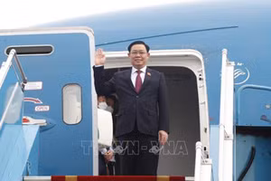 Chủ tịch Quốc hội Vương Đình Huệ. (Ảnh: TTXVN)