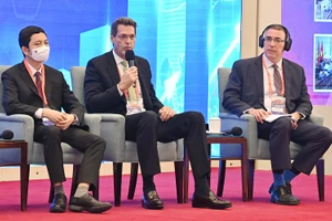 Ông Andrew Jeffries, Giám đốc Ngân hàng Phát triển châu Á (ADB) tại Việt Nam. (Ảnh: Thủy Nguyên)