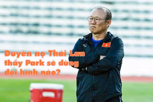 Duyên nợ Thái Lan, thầy Park sẽ dùng đội hình nào?