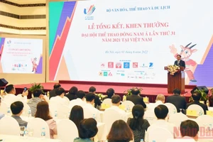 Quang cảnh buổi lễ.