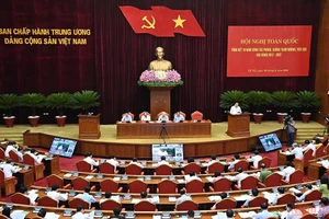 Hội nghị toàn quốc tổng kết 10 năm công tác phòng, chống tham nhũng, tiêu cực. Ảnh: ĐĂNG KHOA