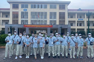 Lao động chuẩn bị đi làm việc ở nước ngoài (Ảnh minh họa: Colab).