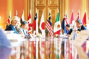 Các thành viên CPTPP họp tại London tháng 10/2020. Ảnh: NIKKEI