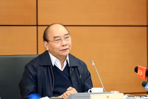 Chủ tịch nước Nguyễn Xuân Phúc. (Ảnh: Linh Khoa)