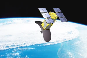 Vệ tinh NanoDragon made in VietNam được phóng thành công lên quỹ đạo ngày 9/11. Ảnh: Trung tâm cung cấp
