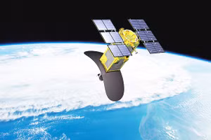  Vệ tinh NanoDragon made in VietNam được phóng thành công lên quỹ đạo ngày 9/11. Ảnh: Trung tâm cung cấp