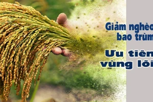 Giảm nghèo bao trùm, ưu tiên vùng lõi