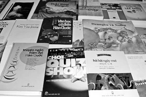 Các tác phẩm văn học Hàn Quốc có mặt tại Việt Nam.