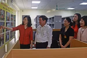 Lãnh đạo tỉnh Bắc Ninh kiểm tra cơ sở vật chất tại Trường Chính trị Nguyễn Văn Cừ.