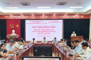 Toàn cảnh Hội thảo.