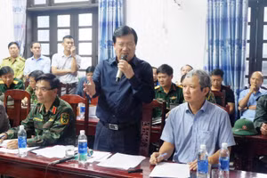 Phó Thủ tướng Trịnh Đình Dũng chỉ đạo công tác cứu hộ, cứu nạn ở Thủy điện Rào Trăng 3 và Trạm kiểm lâm số 7.