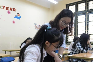 Tại kỳ tuyển sinh vào lớp 10 của Hà Nội năm học 2019-2020 (Ảnh: THUỶ NGUYÊN)