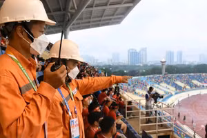 EVN đã bảo đảm cung cấp điện tuyệt đối an toàn, ổn định, phục vụ các trận thi đấu cũng như nhiều hoạt động liên quan của SEA Games 31.