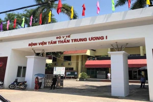 Bệnh viện tâm thần Trung ương I – nơi xảy ra vụ việc bệnh nhân tổ chức sử dụng ma túy.