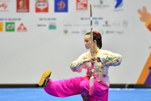 Màn trình diễn của Trần Thị Kiều Trang. 