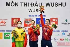 Những khoảnh khắc đẹp của wushu Việt Nam ngày 14/5