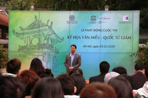 Lễ phát động cuộc thi “Ký họa Văn Miếu – Quốc Tử Giám”.