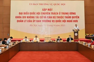 Quang cảnh buổi gặp mặt. 